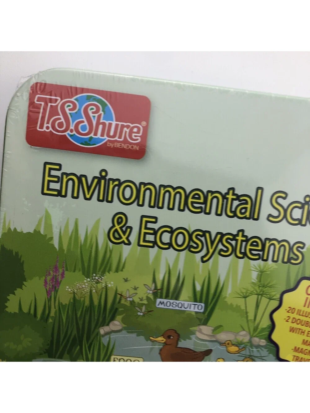 T.S. Shure Environmental Science and Ecosystems Educational Magnets Travel Tin